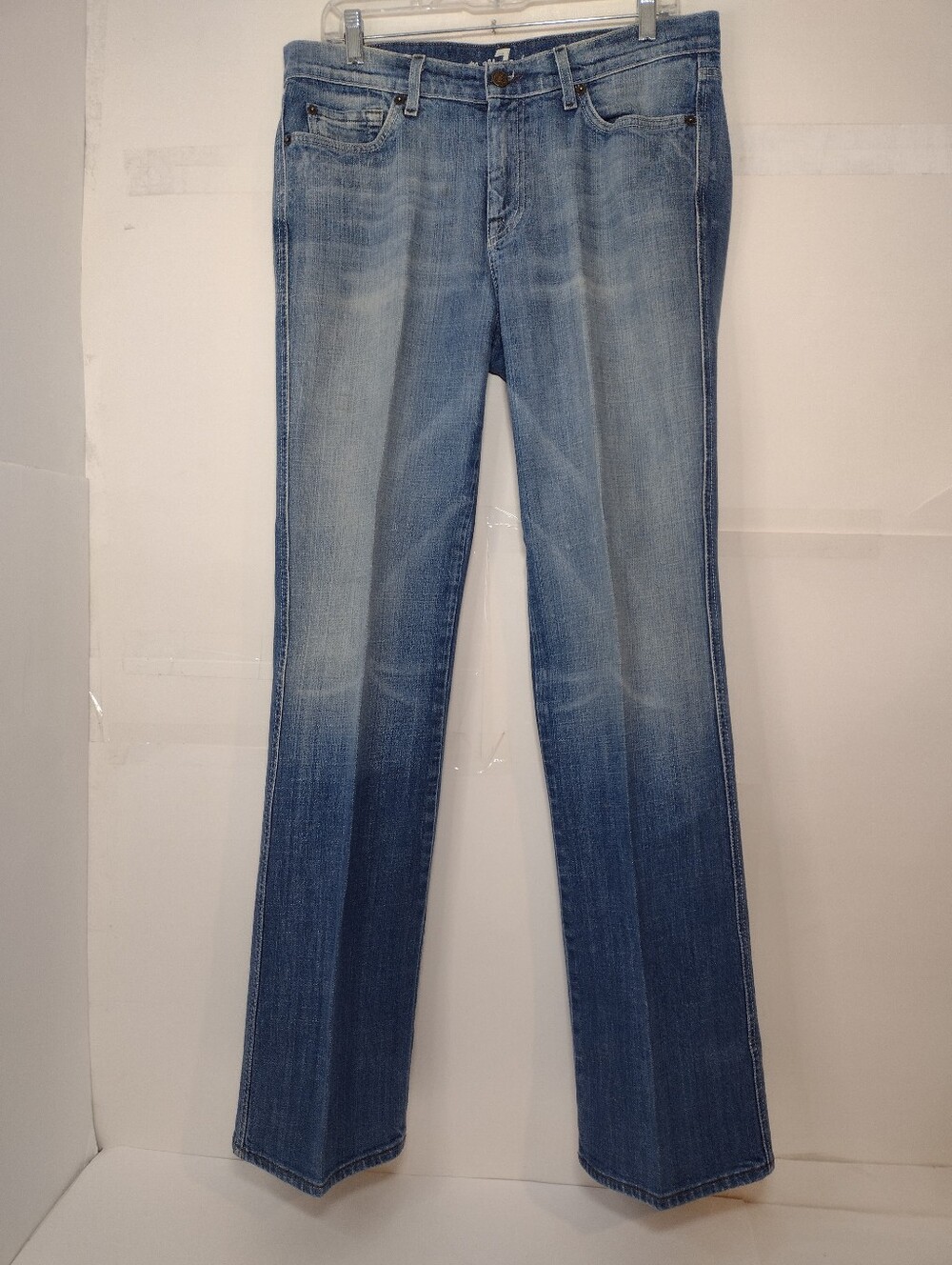 7 For All Men Kind t Blue Straight Leg Men's Jeans (33)